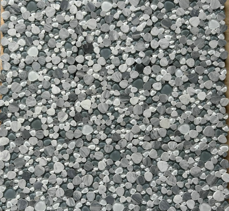 Peach Grey 12 x 12
